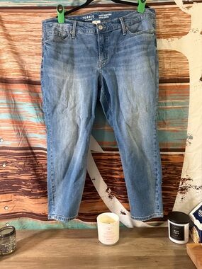Torrid Blue Denim Perfect Skinny Ankle Jeans